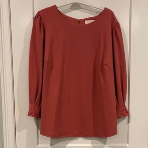 Melloday Womens Quarter Sleeve Blouse 2X